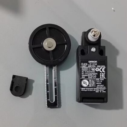 מפסק גבול עם גלגל גדול מתכוון לצדדים מפסק N.O + N.C