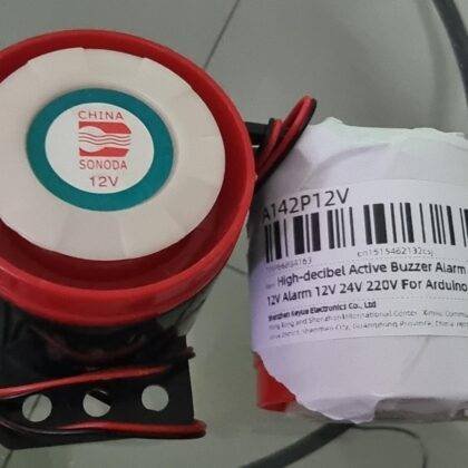 סירנה פעמון אזעקה 12-24V מק"ט A142P12V