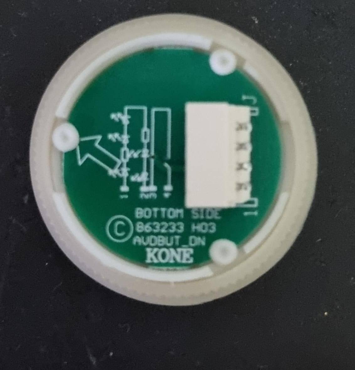 לחצן מעלית KONE מק"ט KM851942G03 – תמונה 2